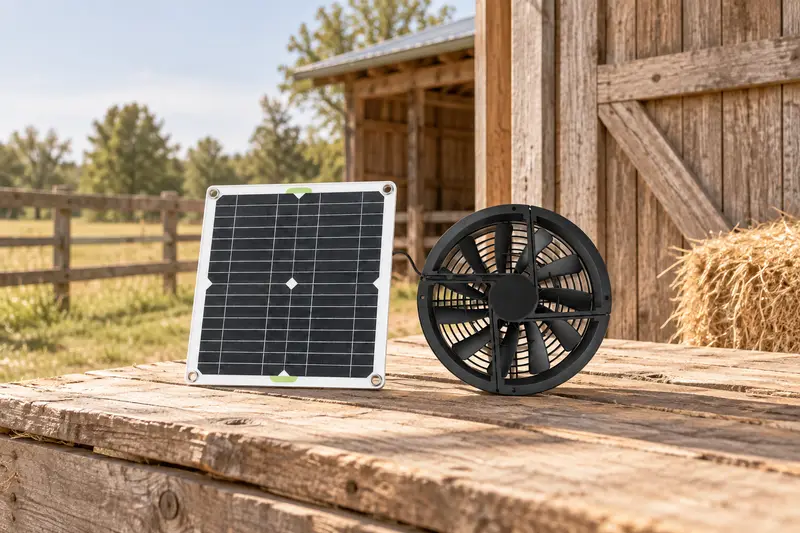 Solar Ventilation Fan - view 3