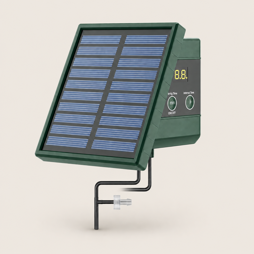 Solar-Powered Drip Irrigation Kit