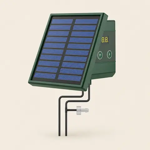 Solar-Powered Drip Irrigation System