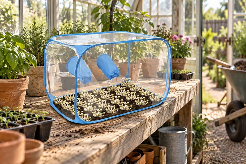 Still Air Box — Busy Greenhouse Bench