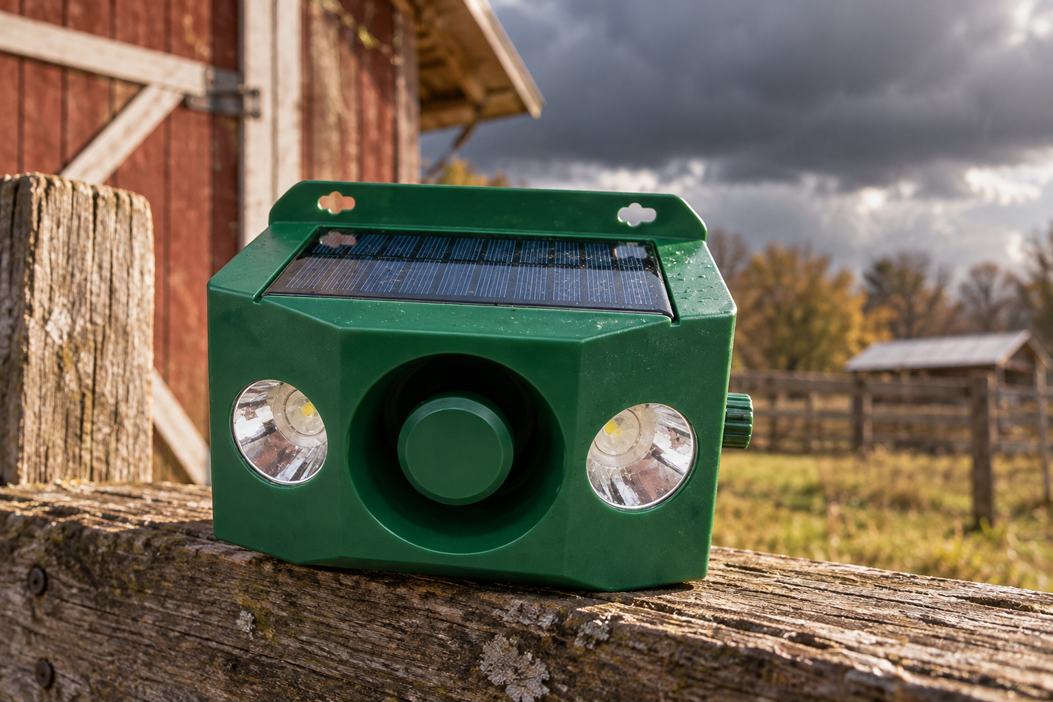 Solar Animal Repeller — Exposed Site Assessment