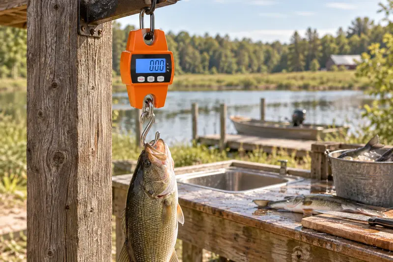 Digital Hanging Scale — Outdoor Catch Check