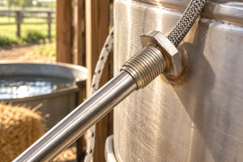 Threaded Cartridge Heater — Liquid Equipment Assembly