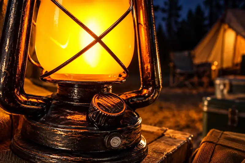 Rechargeable Lantern — Late Campsite Arrival
