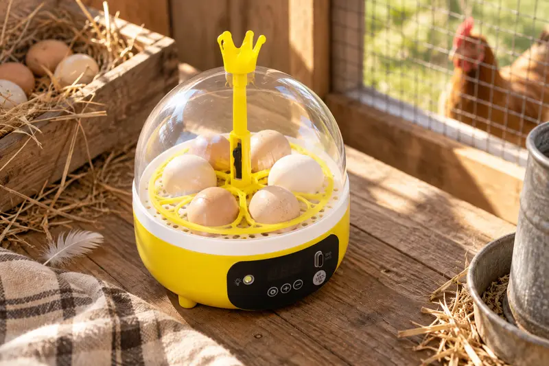 Mini Egg Incubator — Hands-Off Climate Adjustments