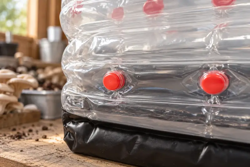 Inflatable Mushroom Grow Tub — Shared Workspace