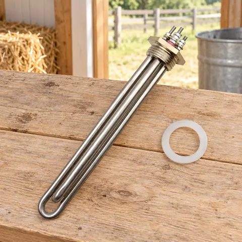 Immersion Water Heating Element — alternate view