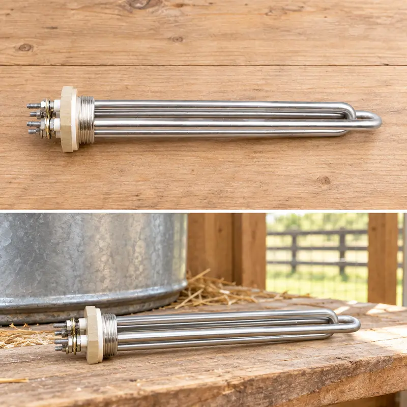 Immersion Water Heating Element - view 3