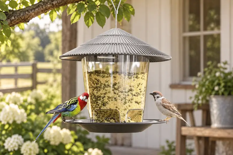 Hanging Bird Feeder details