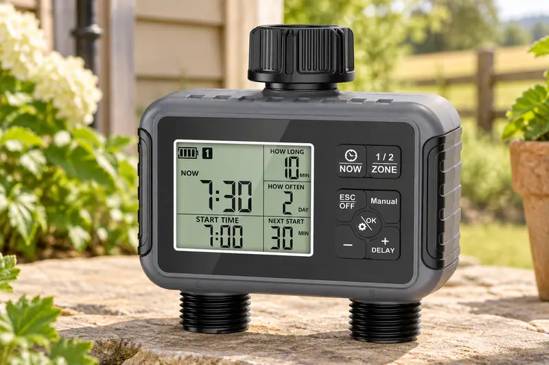 Dual-Outlet Water Timer details