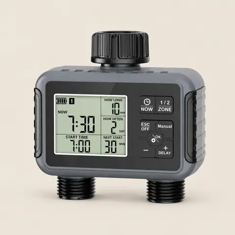Dual-Outlet Water Timer
