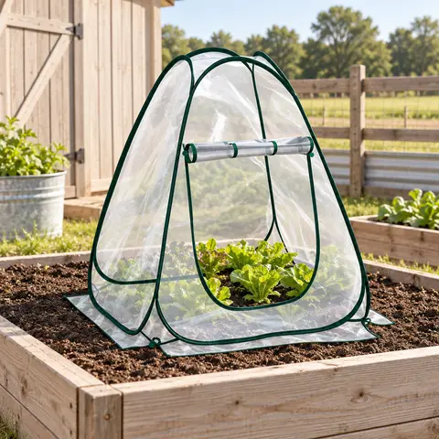 Pop-Up Greenhouse — alternate view