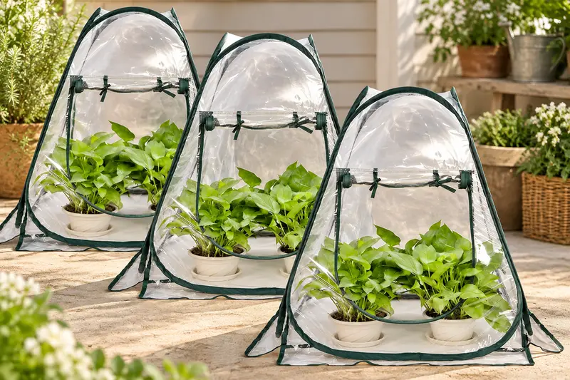 Pop-Up Greenhouse details