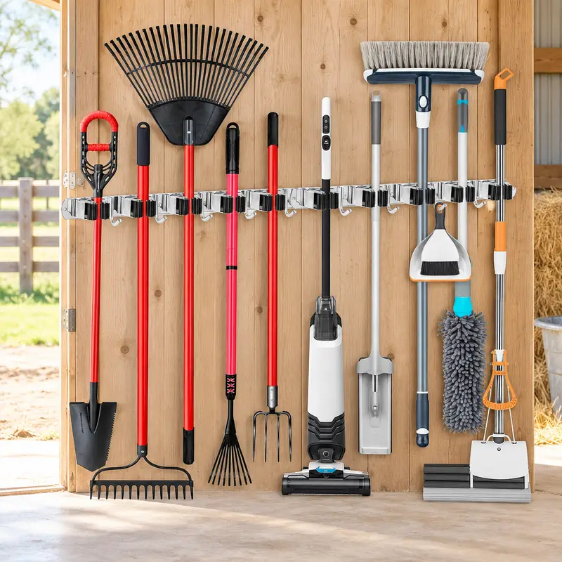 Wall-Mounted Mop and Broom Holder - view 3