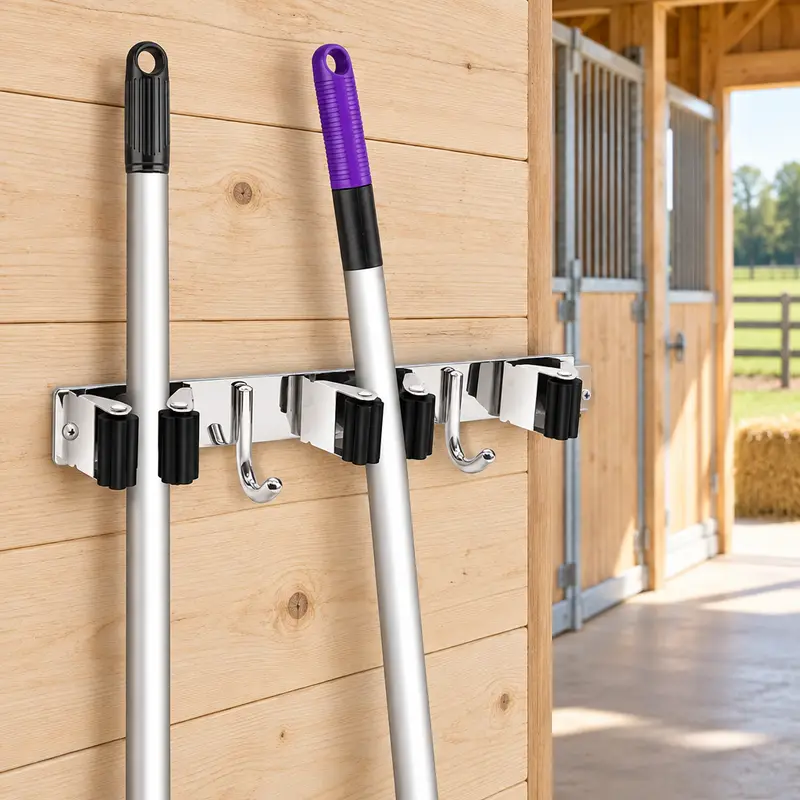 Wall-Mounted Mop and Broom Holder - view 4
