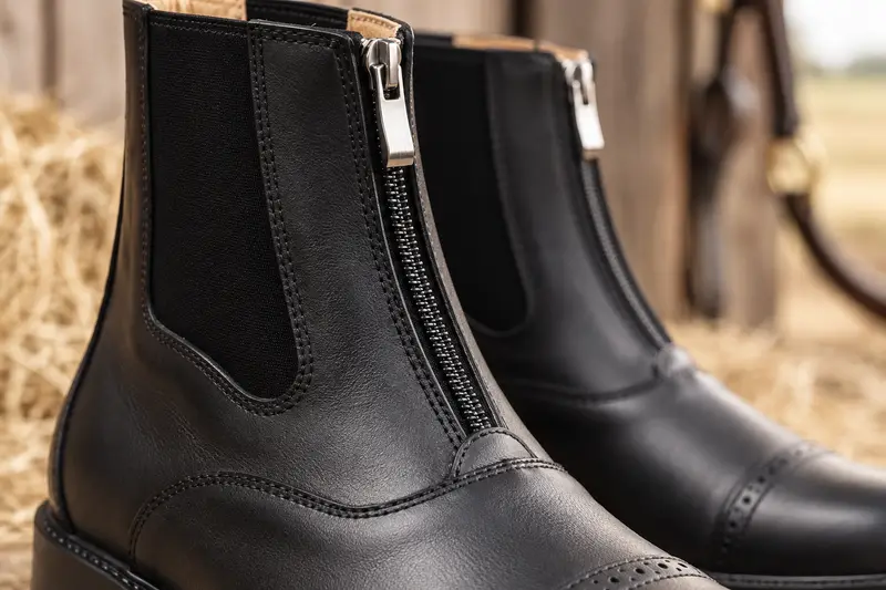 Front-Zip Paddock Boots - view 2