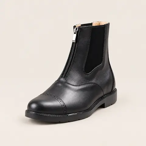 Front-Zip Paddock Boots