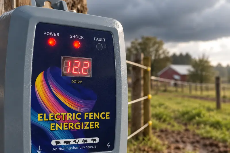 Electric Fence Energizer — Before Wet Weather