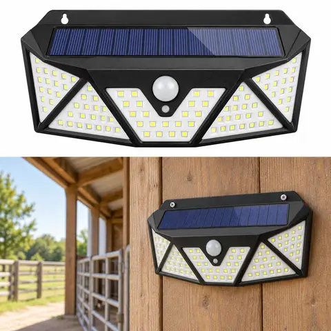 Solar Wall Light — alternate view