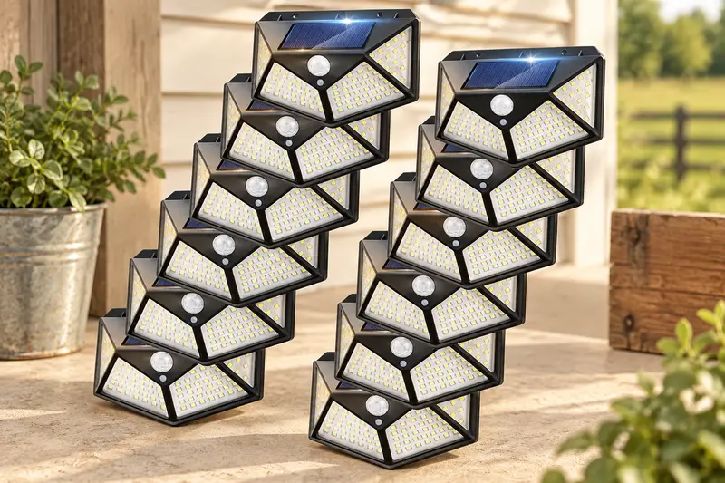 Solar Wall Light details