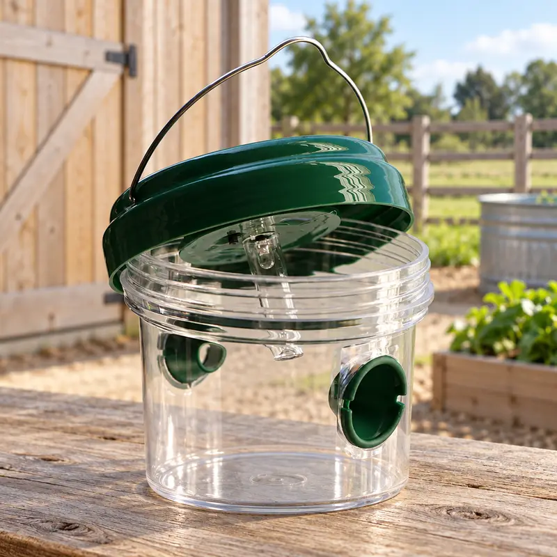 Solar Wasp Trap - view 5