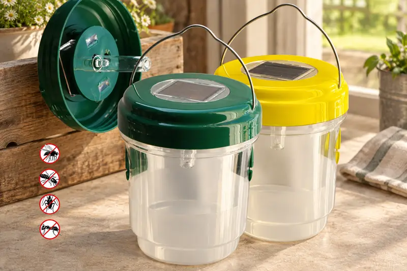 Solar Wasp Trap details