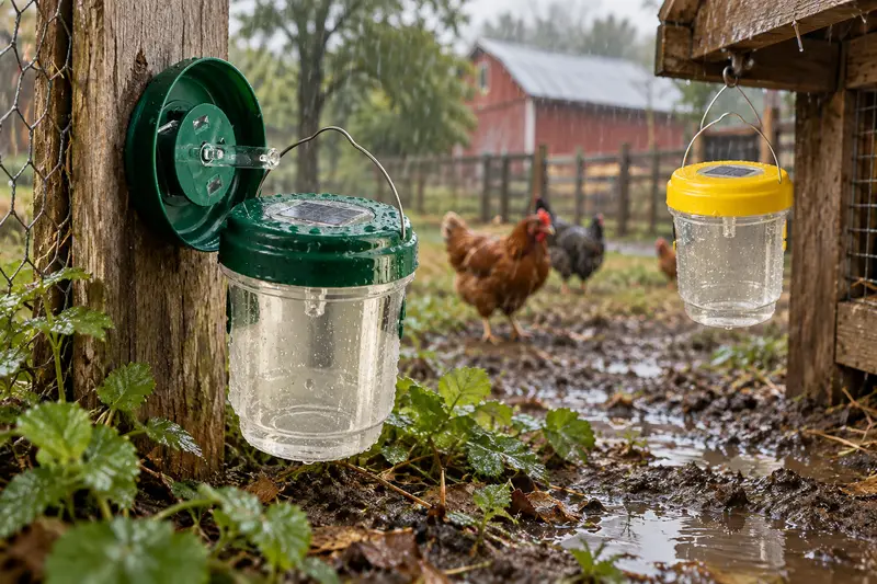 Solar Wasp Trap — Rainy Yard Rounds