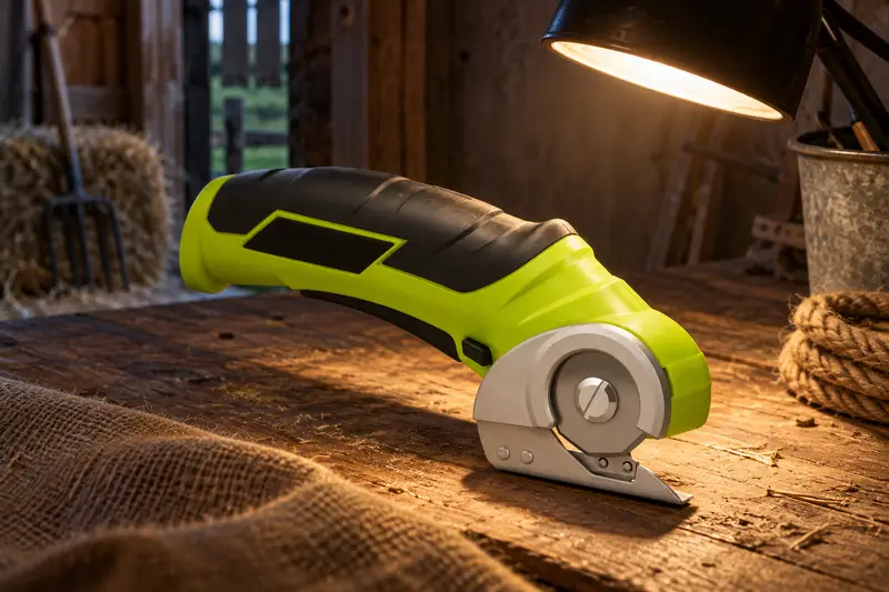 Cordless Rotary Cutter — Dim Workspace