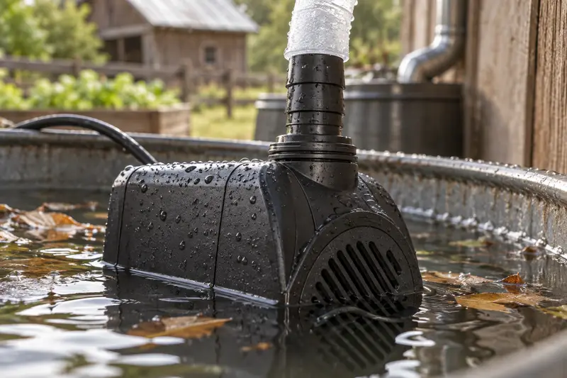 Submersible Water Pump — After Rain Collection