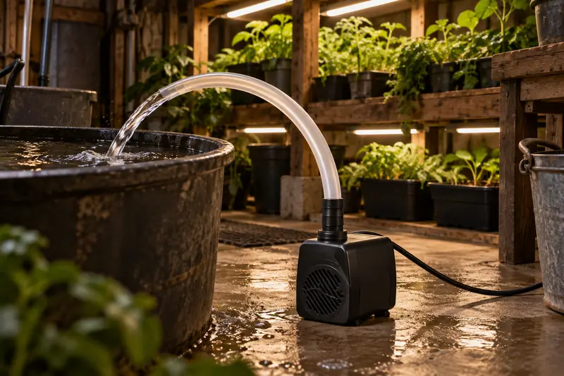 Submersible Water Pump — Dim Growing Area