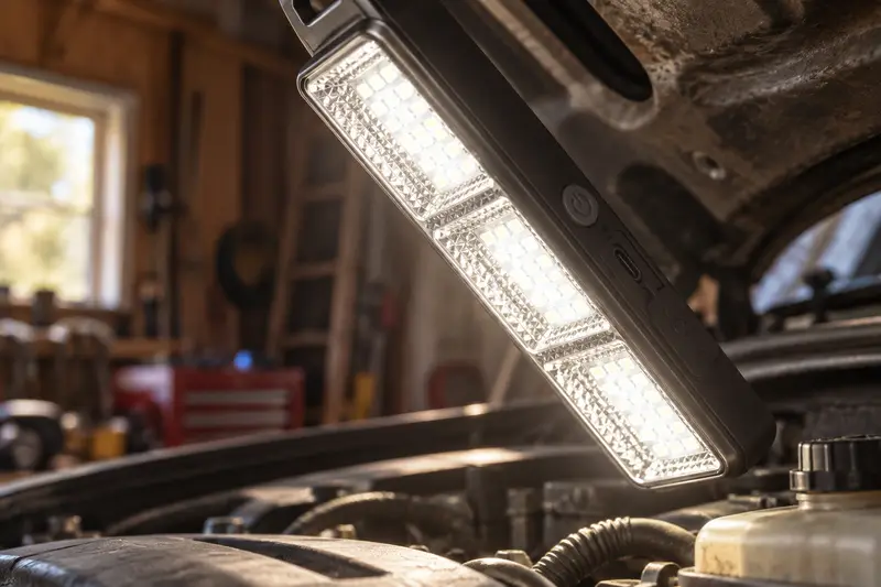 Magnetic Work Light Bar — Garage Troubleshooting