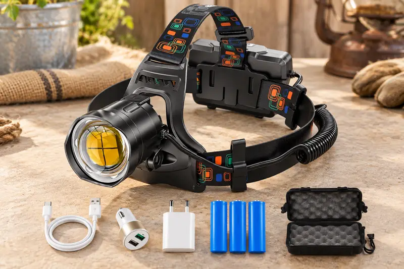 Rechargeable Headlamp details