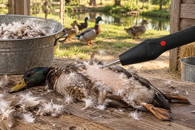 Rechargeable Feather Plucker — Duck Feather Removal