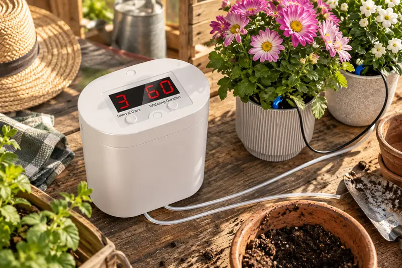 Automatic Drip Irrigation Kit — Busy Plant-Care Days