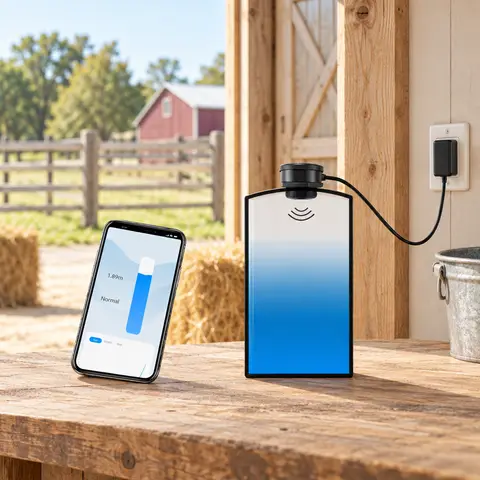 Ultrasonic Water Tank Level Sensor — alternate view