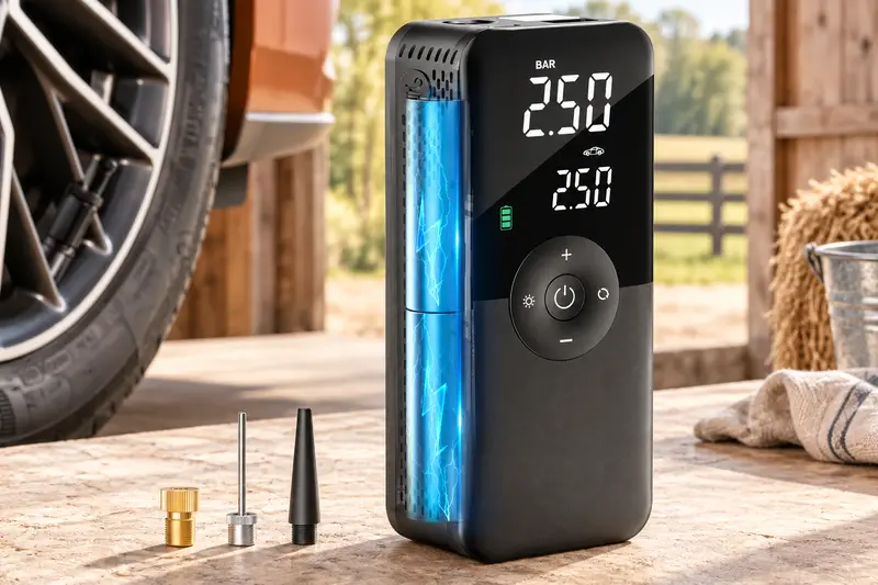 Rechargeable Tire Inflator details