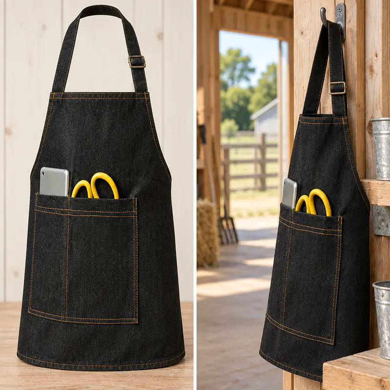 Denim Work Apron - view 5