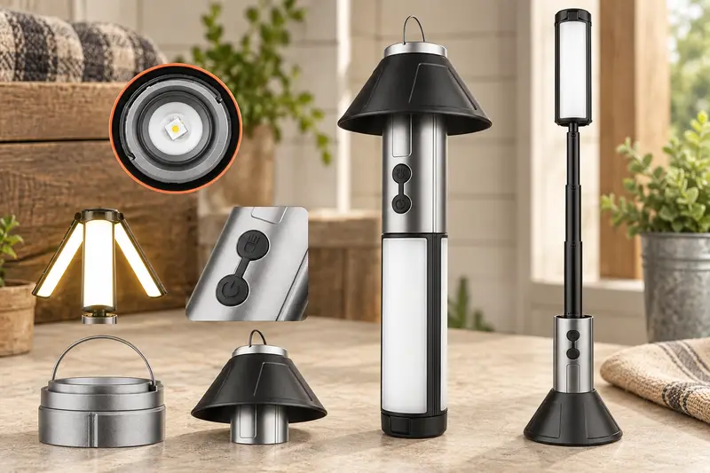 Telescoping Lantern details