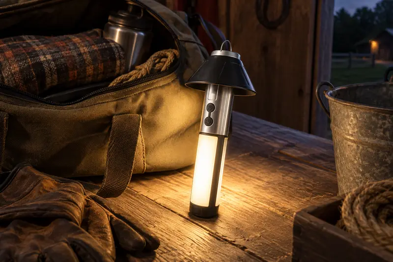 Telescoping Lantern — After-Dark Packing