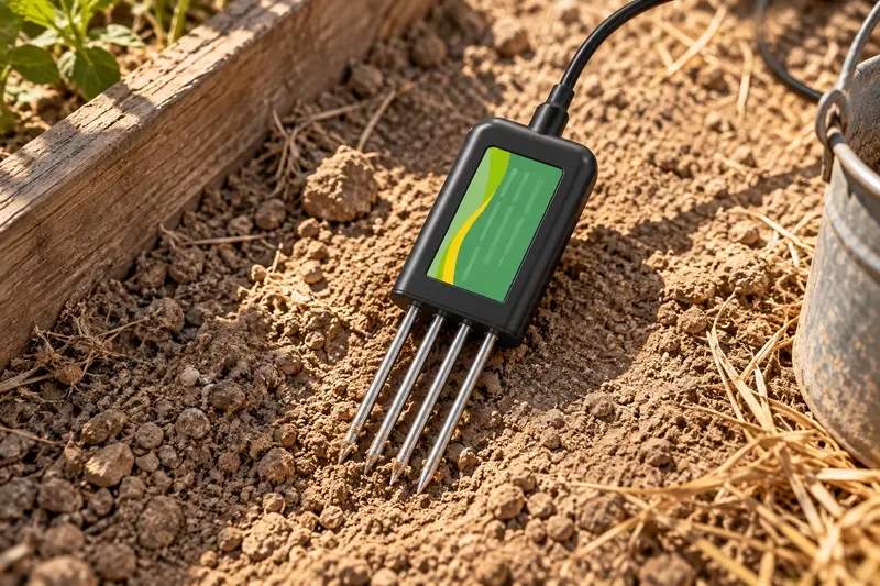 8-in-1 Soil Sensor — Dry, Dusty Conditions