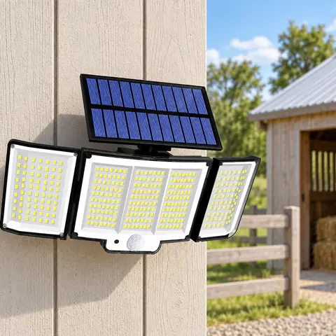 Solar Floodlight — alternate view