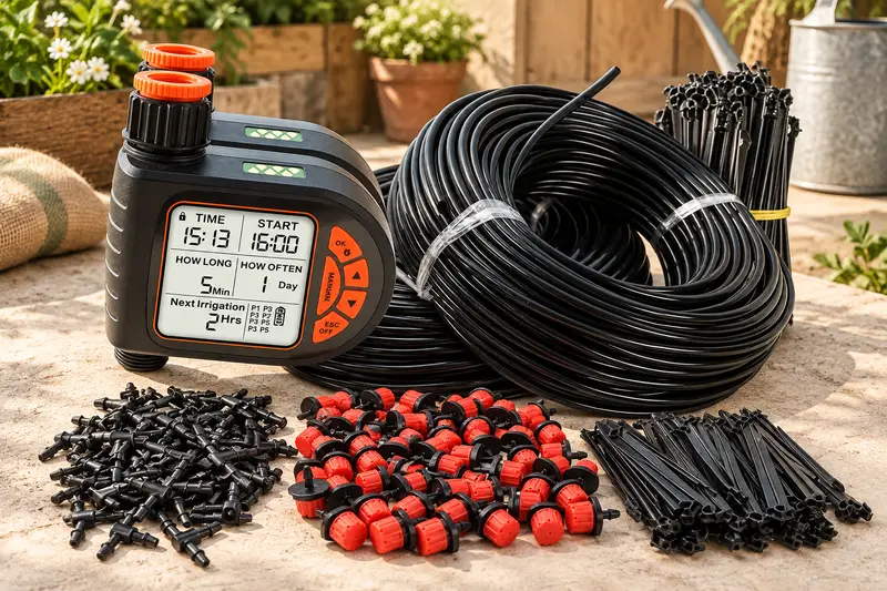 Drip Irrigation Kit with Timer details