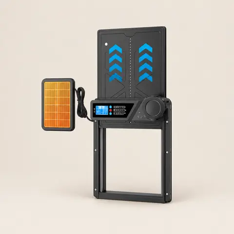 Solar-Powered Automatic Coop Door