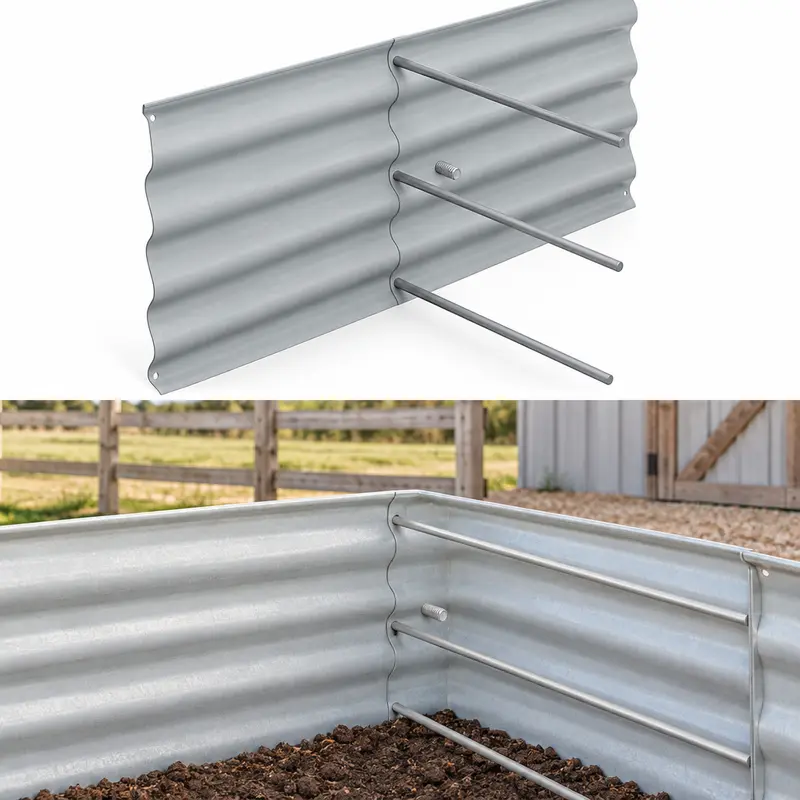 Galvanized Raised Garden Bed - view 2