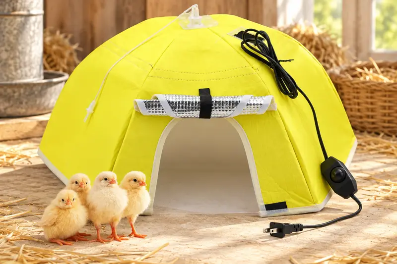 Heated Chick Brooder Tent details