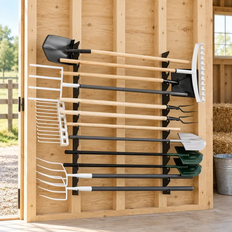 Wall-Mounted Tool Rack - view 5