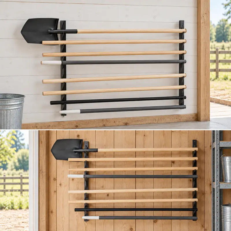 Wall-Mounted Tool Rack - view 6