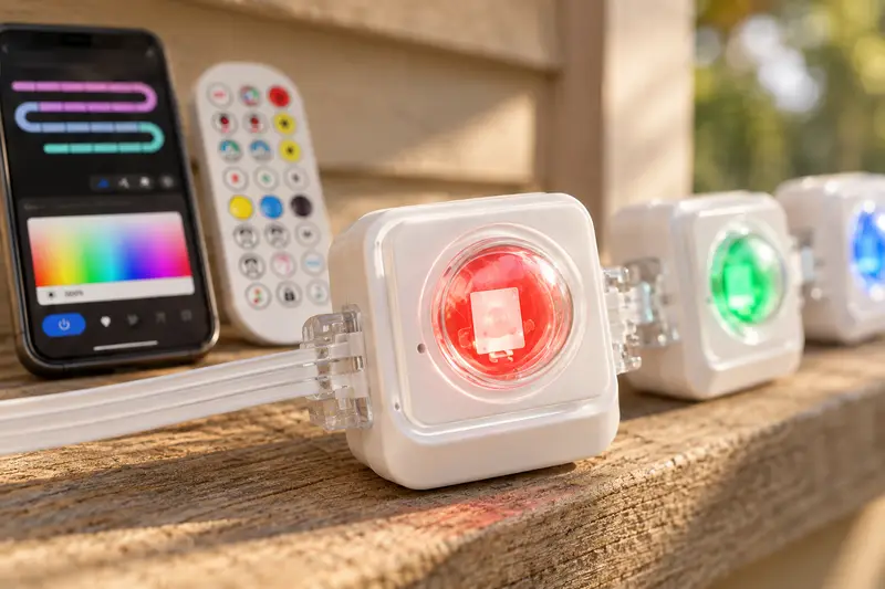 Smart Outdoor Eave Lights - view 2