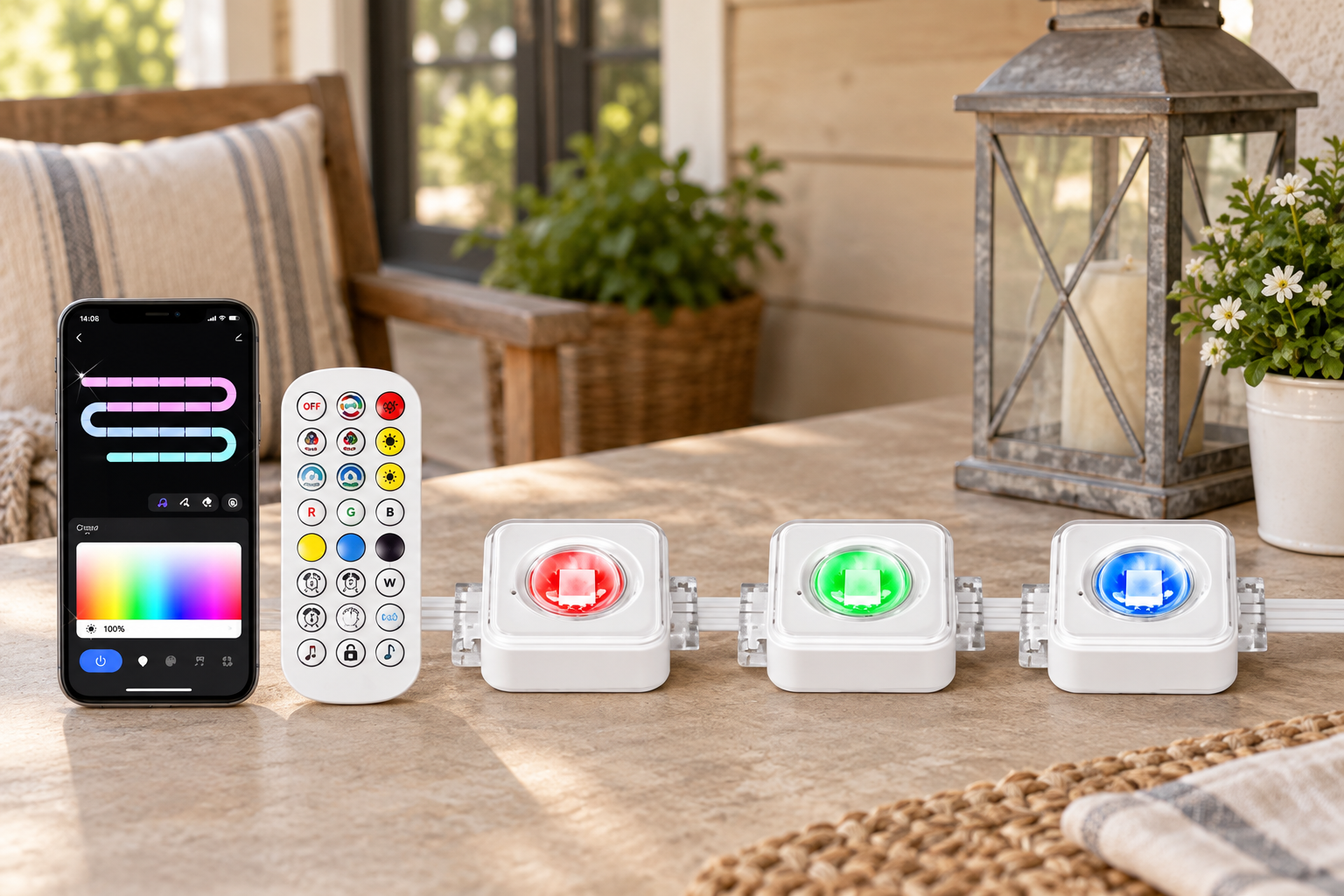 Smart Outdoor Eave Lights details