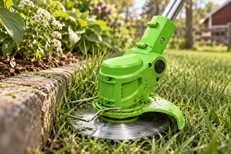 Cordless Grass Trimmer — Narrow Lawn Borders
